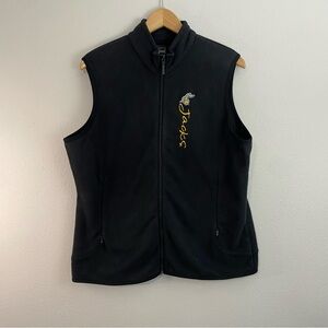 Gear for‎ Sports SDSU South Dakota State Jacks Black Full Zip Vest Women’s XL